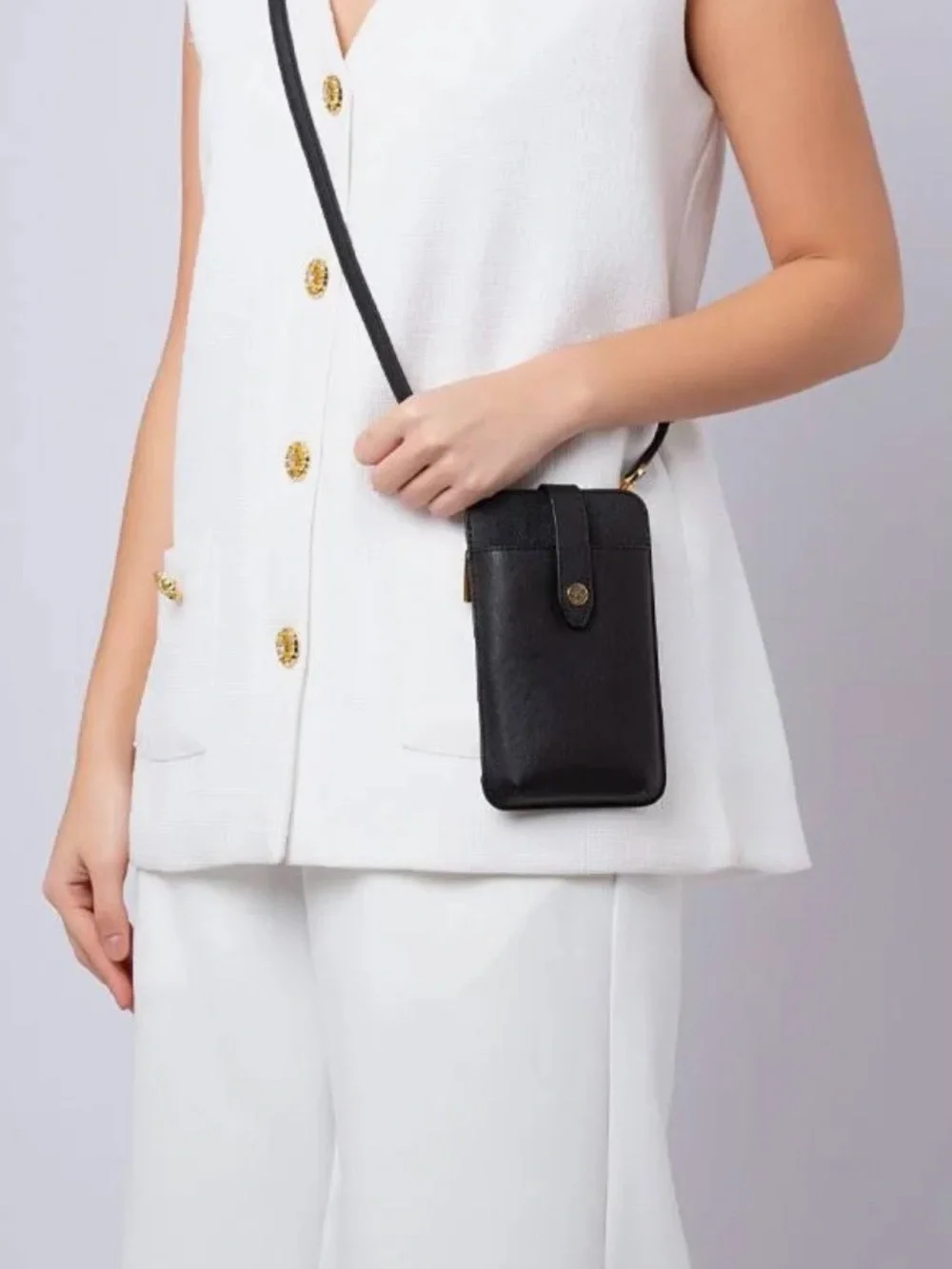 Michael Kors Saffiano Leather Crossbody Bag